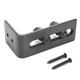Sliding Barn Door Bottom Wall Guide Mount Adjustable Hardware with Screws Set Sliding Barn Door Bottom Wall Guide Mount Adjustable Hardware with Screws Set