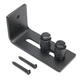 Sliding Barn Door Bottom Wall Guide Mount Adjustable Hardware with Screws Set Sliding Barn Door Bottom Wall Guide Mount Adjustable Hardware with Screws Set