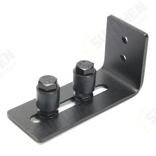 Sliding Barn Door Bottom Wall Guide Mount Adjustable Hardware with Screws Set Sliding Barn Door Bottom Wall Guide Mount Adjustable Hardware with Screws Set