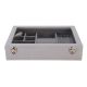 Soft Velvet Jewelry Tray Organizer Ring Storage Box Display Earring Case Soft Velvet Jewelry Tray Organizer Ring Storage Box Display Earring Case