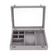 Soft Velvet Jewelry Tray Organizer Ring Storage Box Display Earring Case Soft Velvet Jewelry Tray Organizer Ring Storage Box Display Earring Case