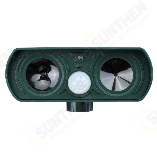 Solar Power Ultrasonic Animal Repeller Garden Pest Cat Deer Raccoon Repellent Solar Power Ultrasonic Animal Repeller Garden Pest Cat Deer Raccoon Repellent