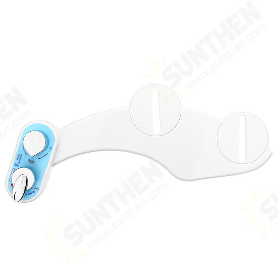 Toilet Bidet Hot/Cold Water Dual Spray Non-Electric Mechanical Self Cleaning Adjustable Angle Bidet Toilet Device Toilet Bidet Hot/Cold Water Dual Spray Non-Electric Mechanical Self Cleaning Adjustable Angle Bidet Toilet Device