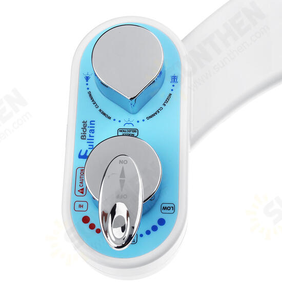 Toilet Bidet Hot/Cold Water Dual Spray Non-Electric Mechanical Self Cleaning Adjustable Angle Bidet Toilet Device Toilet Bidet Hot/Cold Water Dual Spray Non-Electric Mechanical Self Cleaning Adjustable Angle Bidet Toilet Device