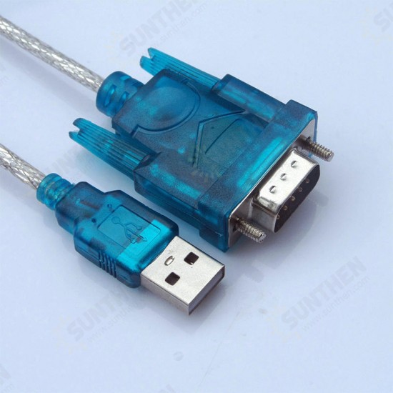 USB 9-pin Serial Cable Shielded Wire Line For RS232 Interface Communication Equipment