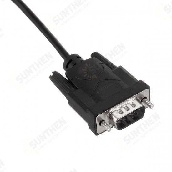 USB 9-pin Serial Cable Shielded Wire Line For RS232 Interface Communication Equipment