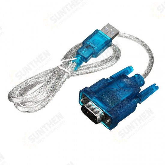 USB 9-pin Serial Cable Shielded Wire Line For RS232 Interface Communication Equipment