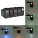 Universal 12V 7 Pins LED Light Switch DPDT ON-OFF-ON Self-locking Rocker Switch