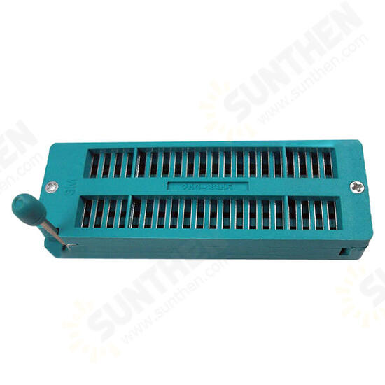 Universal 40-Pin ZIF DIP IC Test Board Socket ZIF IC Socket For DIP IC MCU Universal 40-Pin ZIF DIP IC Test Board Socket ZIF IC Socket For DIP IC MCU