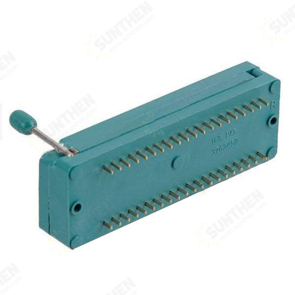 Universal 40Pin ZIF DIP IC Test Board Socket ZIF IC Socket For DIP IC MCU