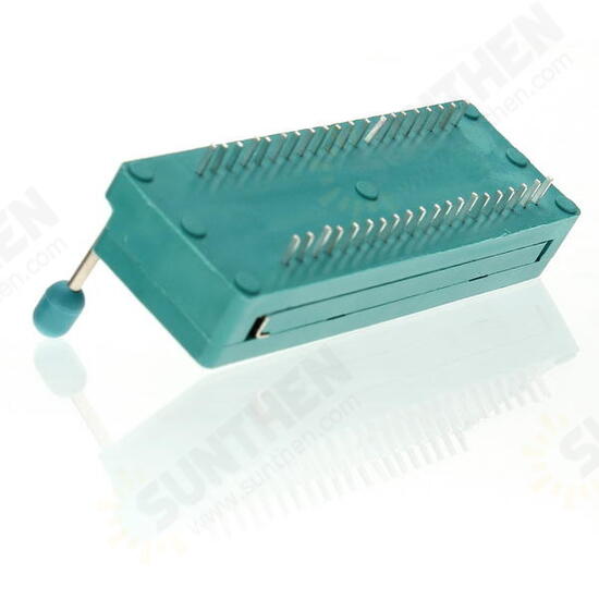 Universal 40-Pin ZIF DIP IC Test Board Socket ZIF IC Socket For DIP IC MCU Universal 40-Pin ZIF DIP IC Test Board Socket ZIF IC Socket For DIP IC MCU