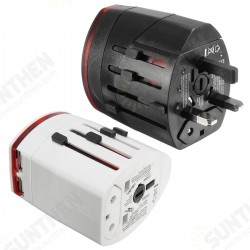 Universal Travel AC Power Charger Adapter Converter AU/UK/US/EU Plug with 2 USB Ports Universal Travel AC Power Charger Adapter Converter AU/UK/US/EU Plug with 2 USB Ports