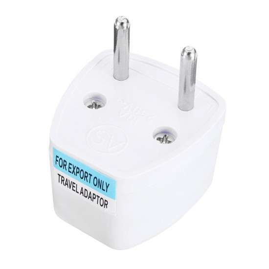 Universal to EU European Portable Power Adapter Plug Converter Socket Mini For Phone/Computer/Camera