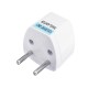 Universal to EU European Portable Power Adapter Plug Converter Socket Mini For Phone/Computer/Camera