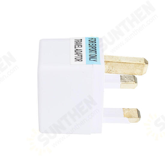 Universal to UK British Standard Adapter Portable Power Adapter Plug Converter Socket Mini For Phone/Computer/Camera Universal to UK British Standard Adapter Portable Power Adapter Plug Converter Socket Mini For Phone/Computer/Camera