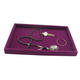 Velvet Jewelry Ring Earring Display Tray Holder Organizers Storage Box Showcase Tray Rack Velvet Jewelry Ring Earring Display Tray Holder Organizers Storage Box Showcase Tray Rack