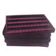 Velvet Jewelry Ring Earring Display Tray Holder Organizers Storage Box Showcase Tray Rack