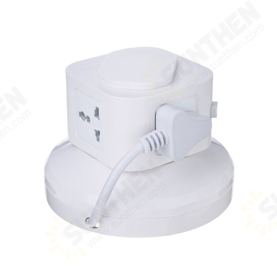 Vertical Power Socket Powerboard Outlet Plug Extension Multi USB Ports Charger Socket Power Strip