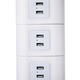 Vertical Power Socket Powerboard Outlet Plug Extension Multi USB Ports Charger Socket Power Strip