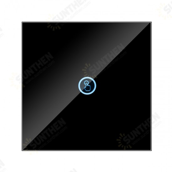 WHF01 433MHZ RF Remote Control Switch Touch Wall Switch Panel Smart Switch 86 Type Smart Panel Switch WHF01 433MHZ RF Remote Control Switch Touch Wall Switch Panel Smart Switch 86 Type Smart Panel Switch