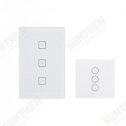 WIFI Smart Dimmer Light Wall Switch Touch Remote Control Work with Alexa/Google Home WIFI Smart Dimmer Light Wall Switch Touch Remote Control Work with Alexa/Google Home