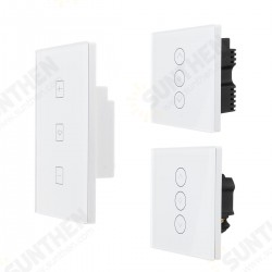 WIFI Smart Dimmer Light Wall Switch Touch Remote Control Work with Alexa/Google Home WIFI Smart Dimmer Light Wall Switch Touch Remote Control Work with Alexa/Google Home