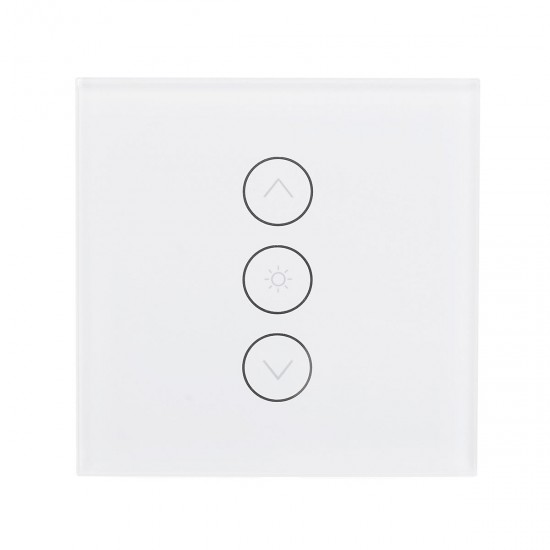 WIFI Smart Dimmer Light Wall Switch Touch Remote Control Work with Alexa/Google Home