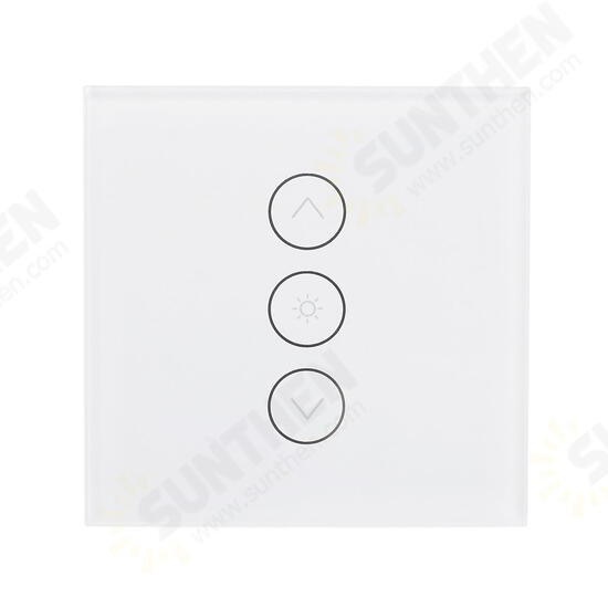 WIFI Smart Dimmer Light Wall Switch Touch Remote Control Work with Alexa/Google Home