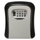 Wall Mount Key Lock Storage Box Security Keyed Door Lock with 4 Digit Combination Password