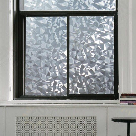 Waterproof PVC Privacy Frosted Window Sticker Glass Film Window Film