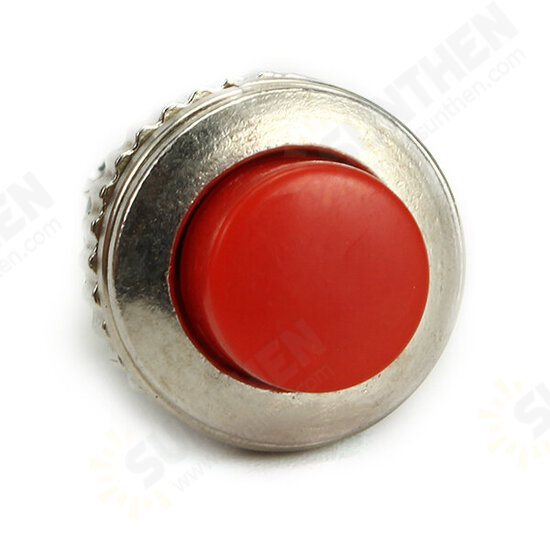 DS-316 250V 1A 10mm Self-resetting OFF/ON Switch Push Button No Lock 10pcs DS-316 250V 1A 10mm Self-resetting OFF/ON Switch Push Button No Lock 10pcs