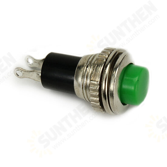 DS-316 250V 1A 10mm Self-resetting OFF/ON Switch Push Button No Lock 10pcs DS-316 250V 1A 10mm Self-resetting OFF/ON Switch Push Button No Lock 10pcs