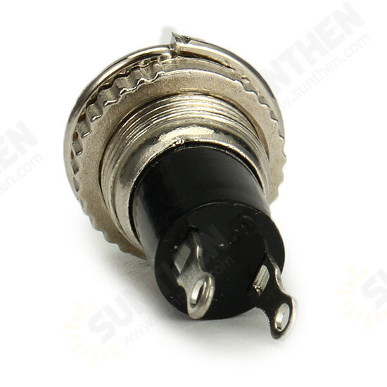 DS-316 250V 1A 10mm Self-resetting OFF/ON Switch Push Button No Lock 10pcs DS-316 250V 1A 10mm Self-resetting OFF/ON Switch Push Button No Lock 10pcs