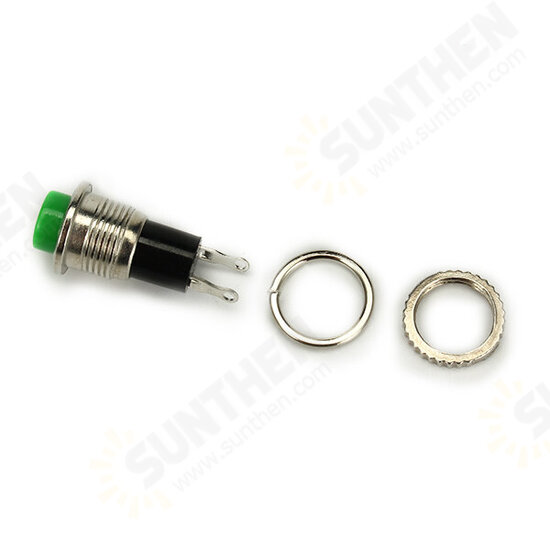DS-316 250V 1A 10mm Self-resetting OFF/ON Switch Push Button No Lock 10pcs DS-316 250V 1A 10mm Self-resetting OFF/ON Switch Push Button No Lock 10pcs