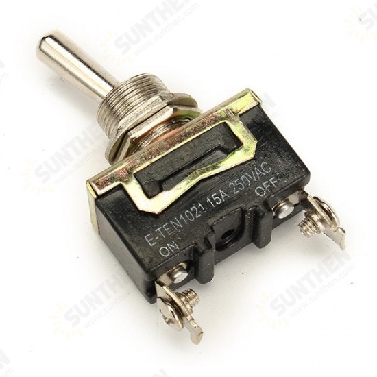 KN-1021 ON/OFF AC 250V 15A 2 Pins Toggle Rocker Switch 5pcs KN-1021 ON/OFF AC 250V 15A 2 Pins Toggle Rocker Switch 5pcs