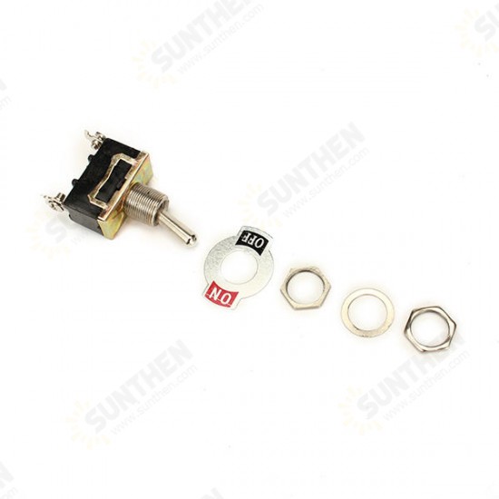 KN-1021 ON/OFF AC 250V 15A 2 Pins Toggle Rocker Switch 5pcs KN-1021 ON/OFF AC 250V 15A 2 Pins Toggle Rocker Switch 5pcs