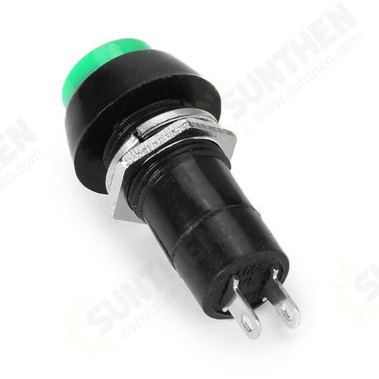 PBS-11B 125V 5A 12mm NO Lock Self-reset Switch Push Button Round 10pcs PBS-11B 125V 5A 12mm NO Lock Self-reset Switch Push Button Round 10pcs