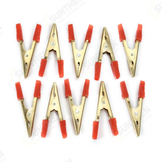 WD-011 Alligator Clips Crocodile Clamp Battery Wire Clip Test Connectors 10pcs WD-011 Alligator Clips Crocodile Clamp Battery Wire Clip Test Connectors 10pcs
