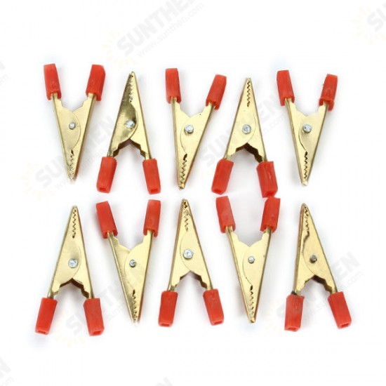 WD-011 Alligator Clips Crocodile Clamp Battery Wire Clip Test Connectors 10pcs WD-011 Alligator Clips Crocodile Clamp Battery Wire Clip Test Connectors 10pcs