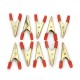 WD-011 Alligator Clips Crocodile Clamp Battery Wire Clip Test Connectors 10pcs WD-011 Alligator Clips Crocodile Clamp Battery Wire Clip Test Connectors 10pcs