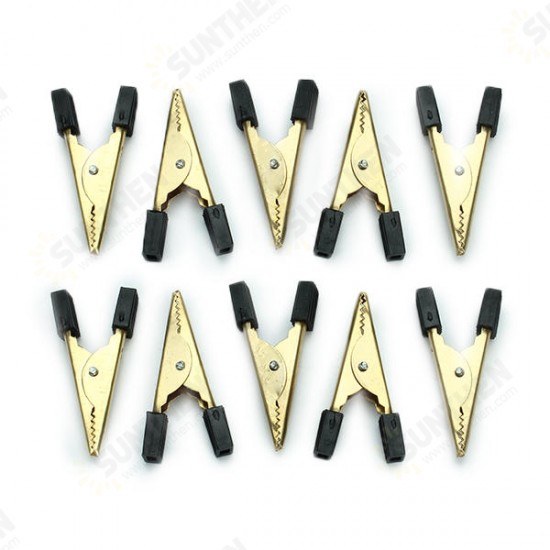 WD-011 Alligator Clips Crocodile Clamp Battery Wire Clip Test Connectors 10pcs WD-011 Alligator Clips Crocodile Clamp Battery Wire Clip Test Connectors 10pcs