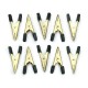 WD-011 Alligator Clips Crocodile Clamp Battery Wire Clip Test Connectors 10pcs WD-011 Alligator Clips Crocodile Clamp Battery Wire Clip Test Connectors 10pcs