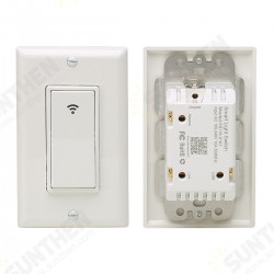 WiFi Smart Wall Light Wireless Touch Panel Switch App Timing for Alexa Google Home Remote Control WiFi Smart Wall Light Wireless Touch Panel Switch App Timing for Alexa Google Home Remote Control