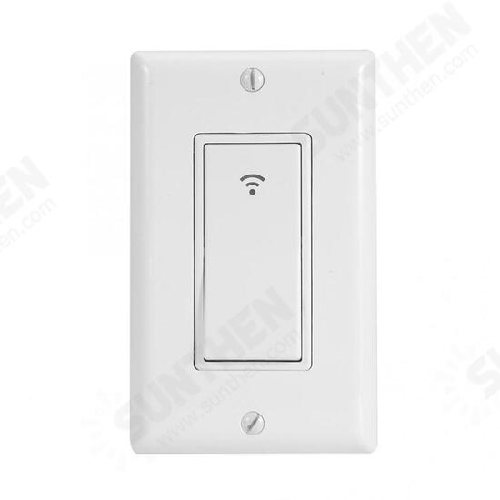 WiFi Smart Wall Light Wireless Touch Panel Switch App Timing for Alexa Google Home Remote Control