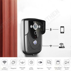 Wireless WiFi Video Door Phone Camera Doorbell Remote Intercom IR Night Vision Wireless WiFi Video Door Phone Camera Doorbell Remote Intercom IR Night Vision