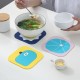 Silicone Cartoon Insulation Pad Anti-scalding Non-slip Cup Pot Mat Bowl Mat INS Style