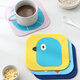 Silicone Cartoon Insulation Pad Anti-scalding Non-slip Cup Pot Mat Bowl Mat INS Style