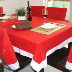 130x180cm Red Chirstmas Non-woven Fabric Table Cloth Christmas Home Party Decor 130x180cm Red Chirstmas Non-woven Fabric Table Cloth Christmas Home Party Decor