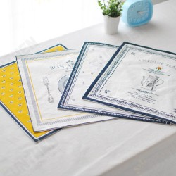 30x32cm Soft Cotton Linen Tableware Mat Table Runner Heat Insulation Bowl Pad Tablecloth Desk Cover 30x32cm Soft Cotton Linen Tableware Mat Table Runner Heat Insulation Bowl Pad Tablecloth Desk Cover