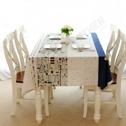 Aircraft Pattern Cotton Linen Tableware Mat Table Runner Tablecloth Desk Cover Heat Insulation Bowl Aircraft Pattern Cotton Linen Tableware Mat Table Runner Tablecloth Desk Cover Heat Insulation Bowl